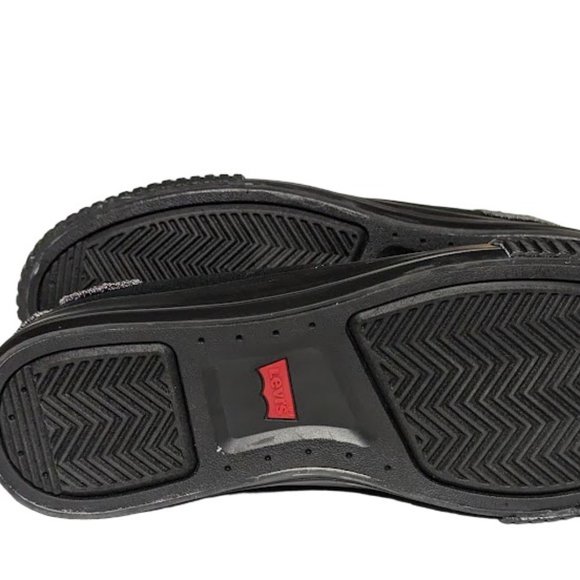 Levi's Womens Black Anika Logo Classic Sporty Fashion Sneaker Shoe Size 8 NWOB - Picture 7 of 8